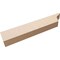Ekena Millwork 2in. W x 4in. H x 20in. L Pescadero Woodgrain TimberThane Rafter Tail, Primed Tan RFTUR02X04X20PECRCPR - alternate 6